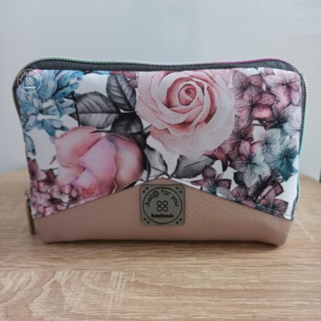 portfel – portfel handmade – portfel mały – portfel różówy